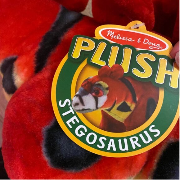 Melissa and Doug Plush Stegosaurus Dinosaur - Picture 2 of 3